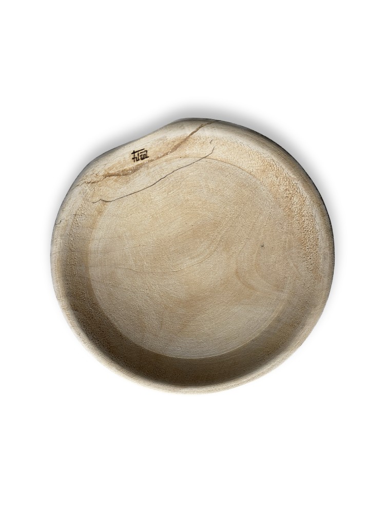 Fruteira redonda,em madeira de cedro,Elaborada de forma artesanal