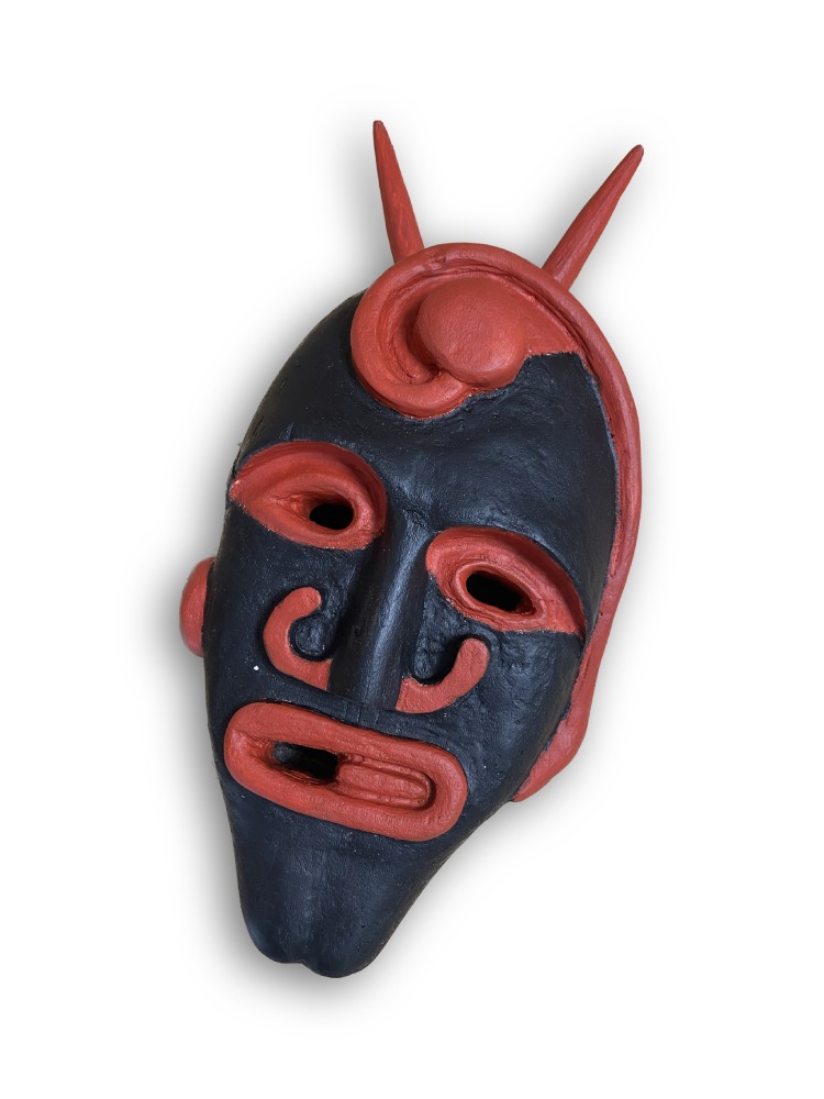 máscara chocalheiro de bemposta (manuel falcão)