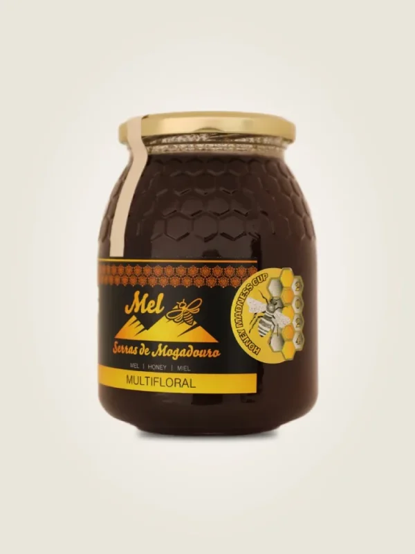 mel multifloral,textura sedosa,agradável,cor escura,sabor inesquecível,mel escuro,serras de mogadouro