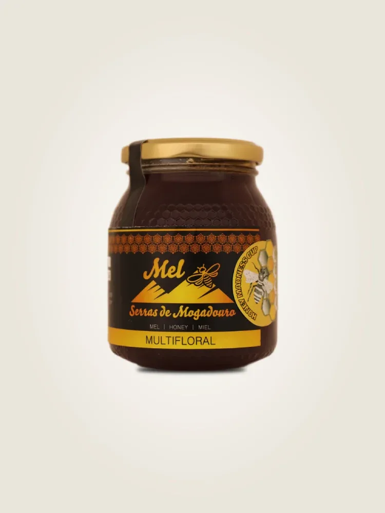 mel multifloral,textura sedosa,agradável,sabor inesquecível,cor escura,mel escuro,serras de mogadouro
