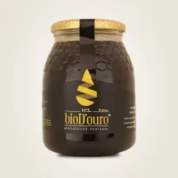 mel biológico,produzido biologicamente,paisagens intocadas de Mogadouro,bio D'ouro,qualidade,sabor autêntico da natureza,escuro,1kg,mel de castanheiro