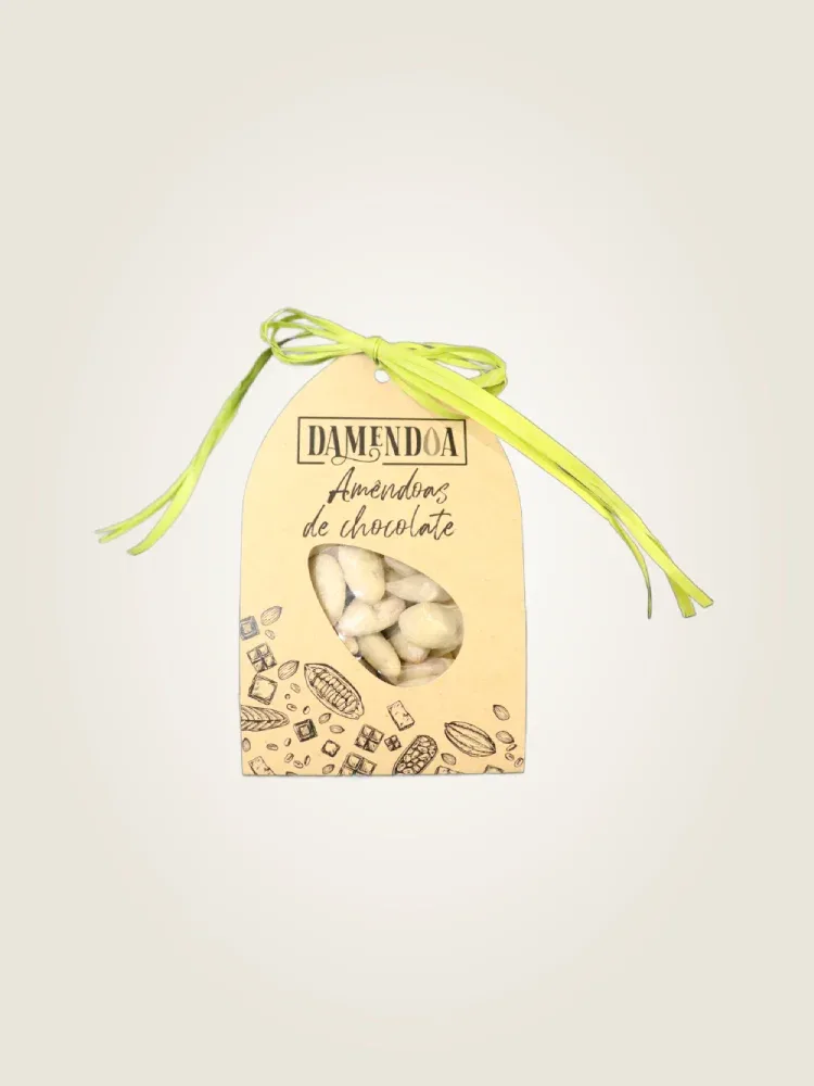amêndoa,biológica,Trás-os-Montes,coberta,chocolate branco