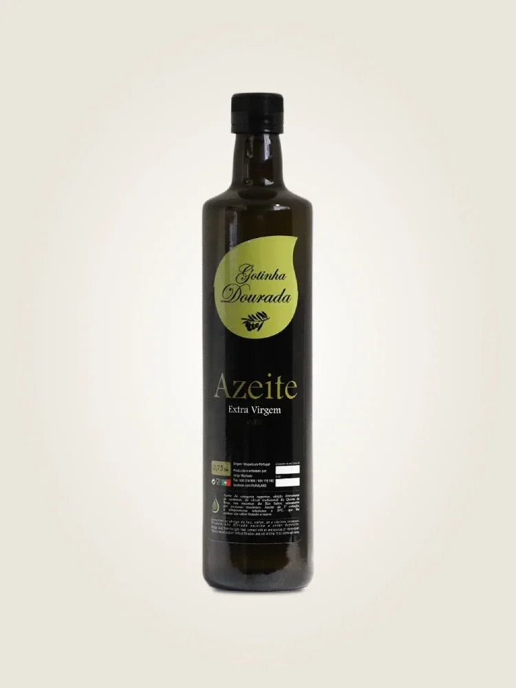 Azeite virgem extra de Trás-os-Montes,fruto de oliveiras centenárias que contam histórias de gerações. Produzido de forma artesanal,este azeite preserva a essência da terra transmontana: puro,intenso e genuíno.